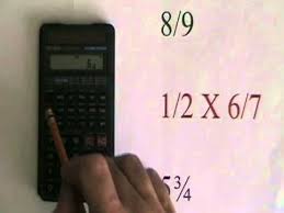 The fractions calculator can also calculate equations with smaller or irreducible fractions (a fraction in its lowest terms or reduced fraction). Using The Fraction Key On The Casio Fx 260 Youtube