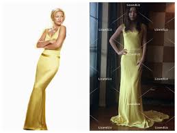 Kate Hudson Yellow Dress How To Lose A Guy In 10 Days Dresses Celebrity Dresses Best Celebrity Dresses
