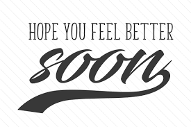 I hope each new day brings you closer to a full and speedy recovery! Hope You Feel Better Soon Svg Plotterdatei Von Creative Fabrica Crafts Creative Fabrica