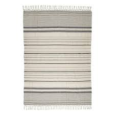 Walking dead staffel 10 folge 16. Teppich Laufer Grau Natur Gestreift 120x180cm Baumwolle Ib Laursen 6440 00 Los Mengen