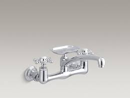 hole wall mount kitchen sink faucet