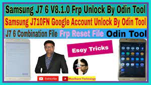 Imyfone lockwiper (android) frp unlock tool is the latest unlocking software application that can be used to unlock any android phone including frp lock without putting the google account and password. Samsung J7 6 V8 1 0 Frp Unlock By Odin Tool Ll Samsung J710fn Google Account Unlock By Odin Tool Youtube