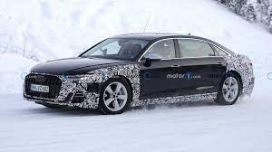 Spy shots also show an alternate. 2022 Audi A8 Long Wheelbase Spied Possibly Hiding Horch Badge