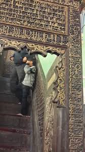 الخليل المسجد الابراهيمي منبر صلاح الدين islamic art palestine history art