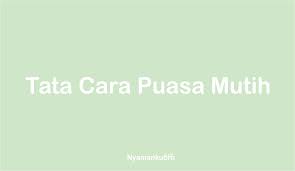 We did not find results for: Niat Puasa Mutih Arab Latin Keutamaan Puasa Mutih