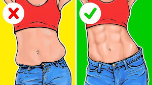 Vous ne maigrirez pas du ventre efficacement avec seulement le régime ou les exercices. 7 Exercices Simples Pour Avoir Un Ventre Plat Et Une Taille De Guepe Youtube