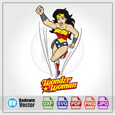 Free wonder woman svg file for crafters. Wonder Woman Svg Instant Download Digital Clipart Bodowinvector