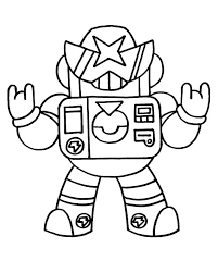 Brawl stars is een vechtspel dat beschikbaar is voor mobiele telefoons (ios en android) en tablets. Surge Brawl Stars 3 Coloring Page Free Printable Coloring Pages For Kids