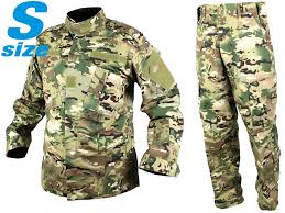 Army Combat Uni Form Set S Size Regular Mc Multicam Ocp Army Combat Uniform Combat Clothes Airsoft Cosplay