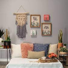 We have bought 10 trendy ikkat hacks for indian homes. 80 Best Bohemian Wall Decor Art Ideas Hippie Boho Style