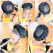 Pin By Carolyn On Braids Braided Halo Hairstyle Weave Ponytail Hairstyles Braided Hairstyles