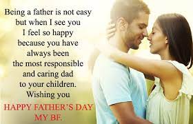 Father's day is celebrated each year to honour the concept of fatherhood and paternal bonds, as well as to recognize the contribution of. Happy Fathers Day To Boyfriend National Day Review