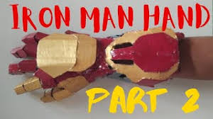 Glue the pieces together with the hot glue. How To Make Iron Man Hand With Cardboard Step By Step Easy Herunterladen