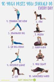 20 easy yoga poses for beginners with a free printable