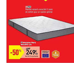Notre service de renseignement téléphonique vous met en relation avec. Offre Matelas Mars 140x190 Cm Chez Conforama