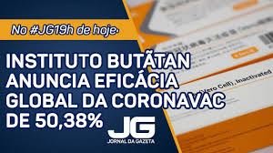 Se halló que la vacuna coronavac, desarrollada por sinovac, empresa privada, tenía una tasa de eficacia de solo 50,4% en ensayos clínicos en brasil. Instituto Butantan Anuncia Eficacia Global Da Coronavac De 50 38 Jornal Da Gazeta 12 01 2021 Youtube