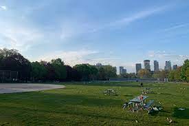 Advocates and supporters have surrounded the encampment and police inside the fencing. Trinity Bellwoods Park Was A Mess After Toronto S Warmest Spring Weekend Now Magazine