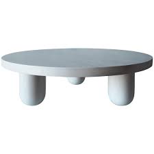 H., the base has 15 in. Low Round Beech Column Coffee Table By Msj Furniture Studio At 1stdibs
