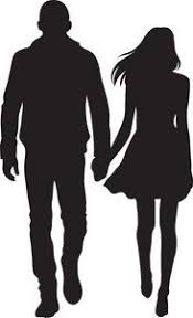 Image result for two couples silhouettes