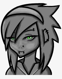 ¡invita a tu pequeño a tomar el lápiz y expresarse con nuestros dibujos para dibujar y aprender!. Emo Girl By The Faciles Para Dibujar De Emos Png Image Transparent Png Free Download On Seekpng