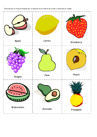 Cosquillitas En La Panza Blogs Loteria Frutas Y Verduras En Espanol E Ingles Verduras En Ingles Frutas Y Verduras Alimentos Preescolar