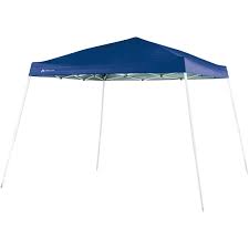 It offers easy portable shade and is great for any outdoor activity. Ozark Trail 10 X10 Instant Slant Leg Outdoor Canopy Dusty Blue Walmart Com Walmart Com