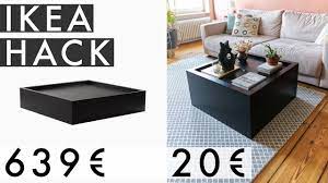 Ikea zeigt dir, wie du dir ein schrankbett ganz einfach selbst bauen kannst. Diy Design Couchtisch Aus Kallax Fur 20 Der Einfachste Ikea Hack Aller Zeiten Jelena Weber Youtube