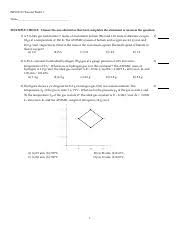 The universal gas constant is 8,314 462 1(75) j/mol.k. Test1 Phys260 Midterm 1 Physics 260 Andrew W Smith You Have 1 Hr 15min To Complete The Exam Please Leave All Answers In Terms Of Constants When Course Hero