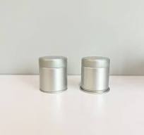 Wholesale Silver Food Grade Sealed Metal Tin Can Empty Coffee Matcha Powder  Tin Can for Food Packaging