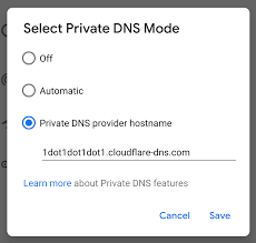 Learn dns basics, what dns is used for, and how dns works behind the scenes. Enable Private Dns With 1 1 1 1 On Android 9 Pie