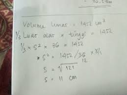 Maybe you would like to learn more about one of these? Sebuah Limas Alasnya Berbentuk Persegi Dengan Keliling 40 Cm Masnurul