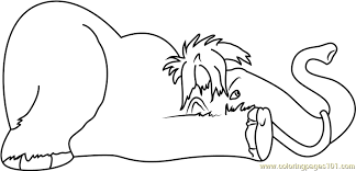 Great ways to add colour to any room. Woolly Mammoth Coloring Page For Kids Free Ice Age Printable Coloring Pages Online For Kids Coloringpages101 Com Coloring Pages For Kids