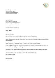 Brief Voorbeeld