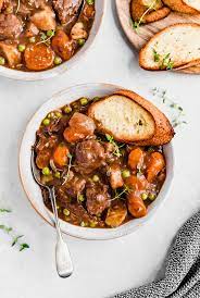 Mom S Slow Cooker Beef Stew Recipe Ambitious Kitchen Recipe Slow Cooker Beef Stew Easy Beef Stew Recipe Slow Cooker Beef