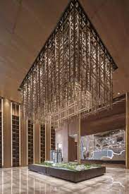 pin by 帝典斯灯饰科技有限公司on 0空间效果 ceiling design modern architecture interior lobby interior