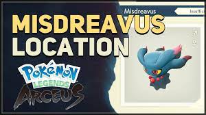 Misdreavus Location Pokemon Legends Arceus - YouTube