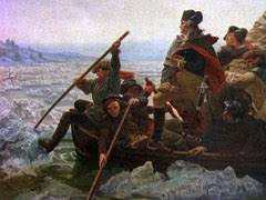 Bowman's hill tower is nearby. Africans In America Part 2 Wash Cross Del River Leutze