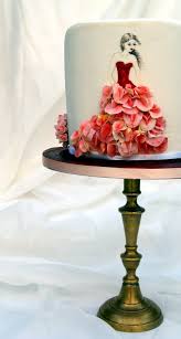 Flowery Dresses Girl Cakes Flower Cake Themed Cakes
