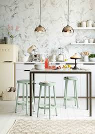 La cocina es un espacio de. 15 Cocinas Para Todos Los Gustos Decoradas Con Papel Pintado