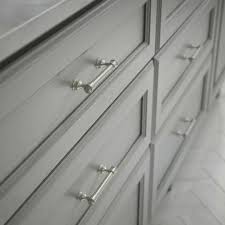 Athens Dual Mount Caspian 3 Or 3 3 4 Center To Center Bar Pull Cabinet Hardware Kitchen Cabinet Handles Cabinet Hardware Brushed Nickel