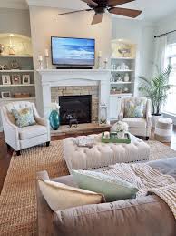 Living Room Family Room Decor Home Decor Fireplace Design But Ins Shelving Coastal Decorating Living Room Living Room With Fireplace Living Room Remodel
