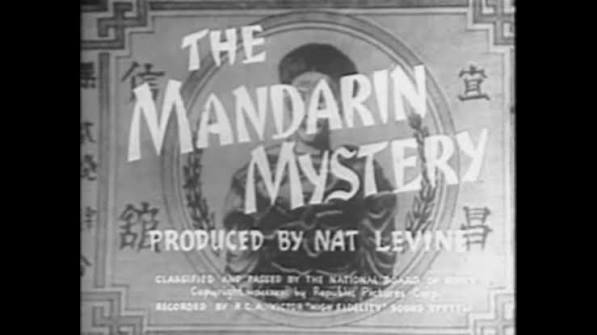 The Mandarin Mystery (1936)