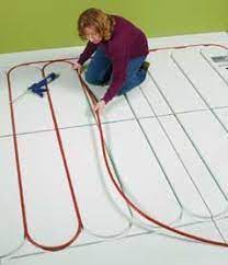 How To Install Radiant Heat In Floors At The Home Depot Installing Heated Floors Heated Floors Radiant Floor Heating