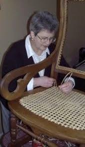 Chair Caning Instructions How To Cane Chairs Hand Lace Strand Caning Upholstery Diy Woven Furniture