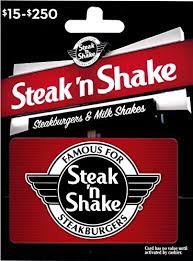 Steak 'n shake was founded in february, 1934 in normal, illinois. Amazon Com Steak N Shake Gift Card 25 Gift Cards