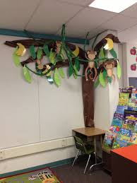 My Banana Tree Love My Monkey Theme Decoration Classe Maternelle Decoration Jungle Decoration Animale