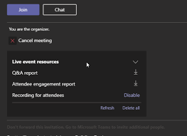 Microsoft teams is a tool mainly designed for companies and enterprises to help them to organize all their online communications and joint project. Teams Live Event Recording Download Not Available Microsoftteams