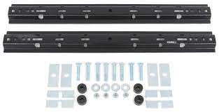 Install mounting brackets onto carriage bolts with the long brackets on forward bolts and short brackets on rearward (long any damage to the 5th wheel as a result of misuse, abuse, neglect, accident, improper installation, or any use violative of the. Replacement Rails For Demco Hijacker 5th Wheel Trailer Hitch Older Models Demco Accessories And Parts Dm6014