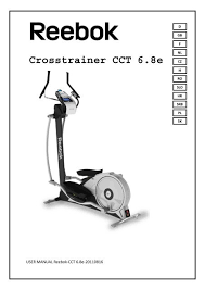 Trimisă pe 4 noiembrie 2011. Crosstrainer Cct 6 8e Reebok Fitness