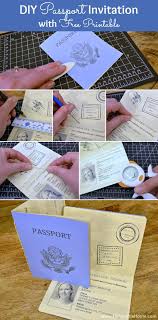 Diy French Themed Party Decorations With Free Printables Passport Invitations French Themed Party Decorations Travel Party Theme
